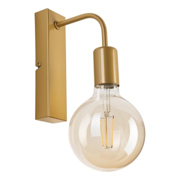 Sienas lampa ASTRID 1xE27/60W/230V zelta