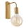 Sienas lampa ASTRID 1xE27/60W/230V zelta