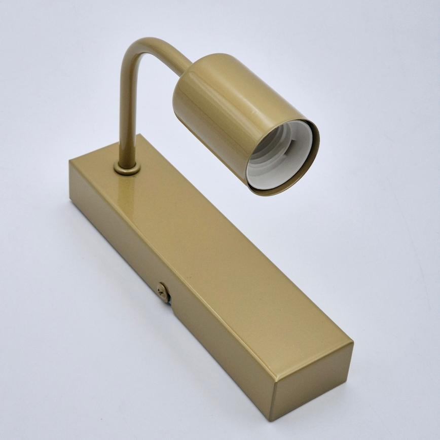 Sienas lampa ASTRID 1xE27/60W/230V zelta