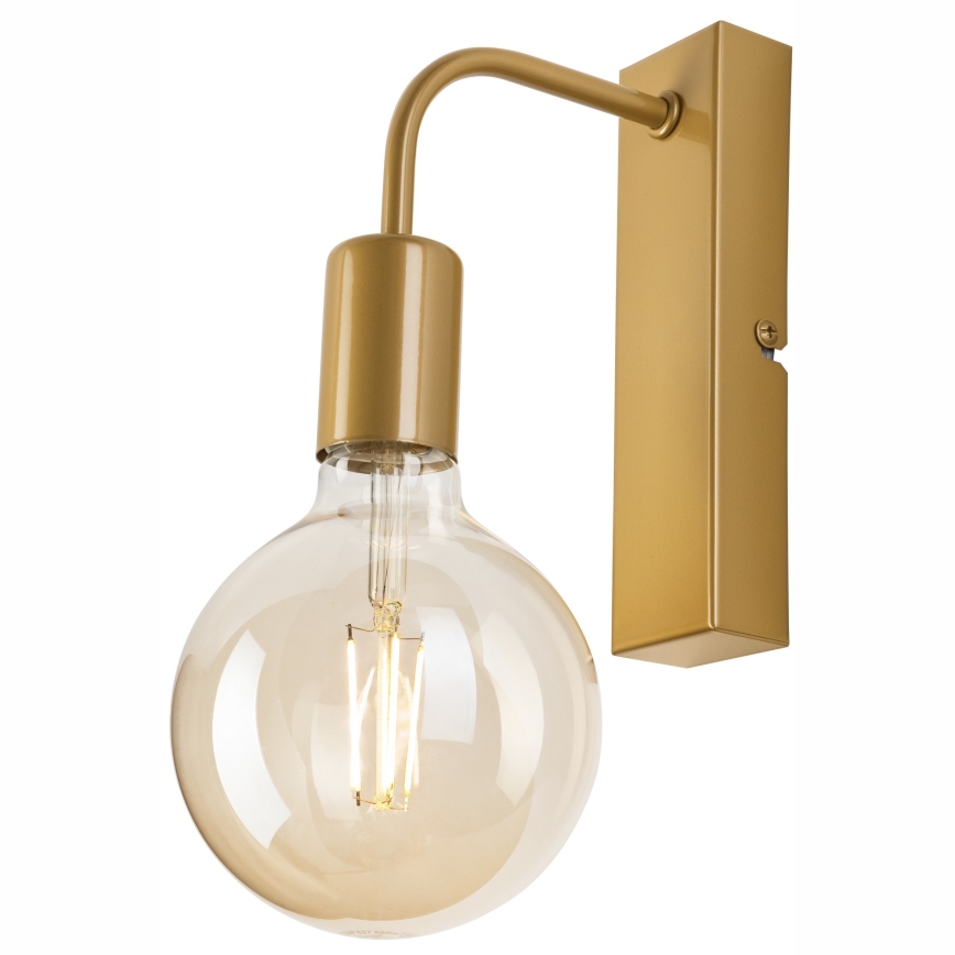 Sienas lampa ASTRID 1xE27/60W/230V zelta