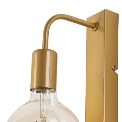 Sienas lampa ASTRID 1xE27/60W/230V zelta