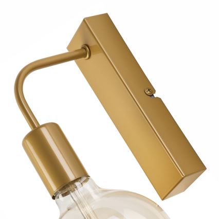 Sienas lampa ASTRID 1xE27/60W/230V zelta
