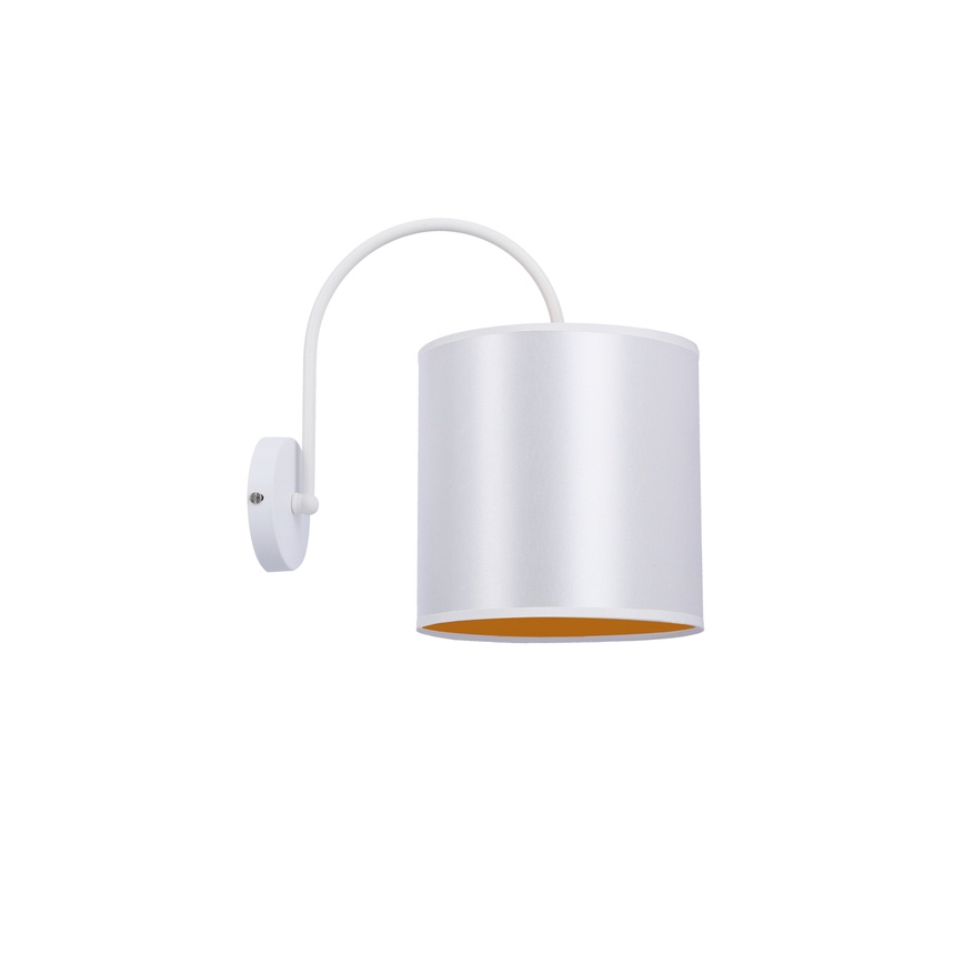 Sienas lampa ATLANTA 1xE27/40W/230V balta