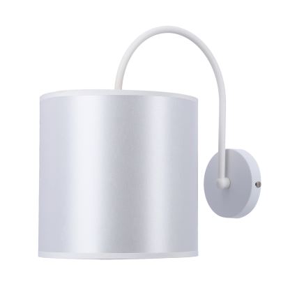 Sienas lampa ATLANTA 1xE27/40W/230V balta