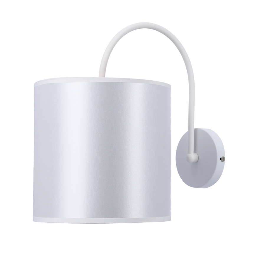 Sienas lampa ATLANTA 1xE27/40W/230V balta