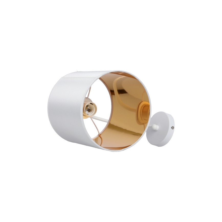 Sienas lampa ATLANTA 1xE27/40W/230V balta