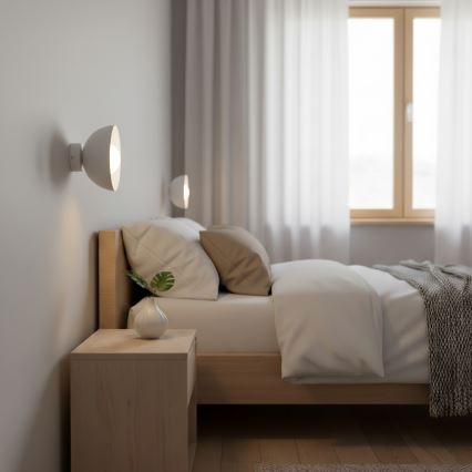 Sienas lampa BIBI 1xG9/8W/230V pelēka