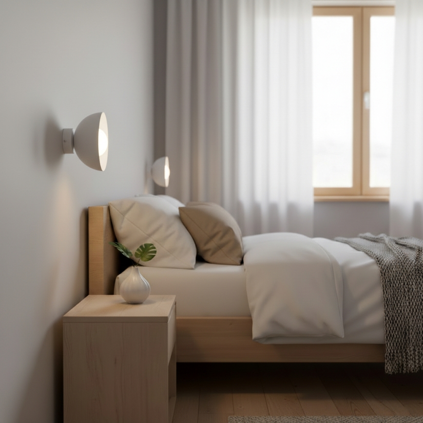 Sienas lampa BIBI 1xG9/8W/230V pelēka