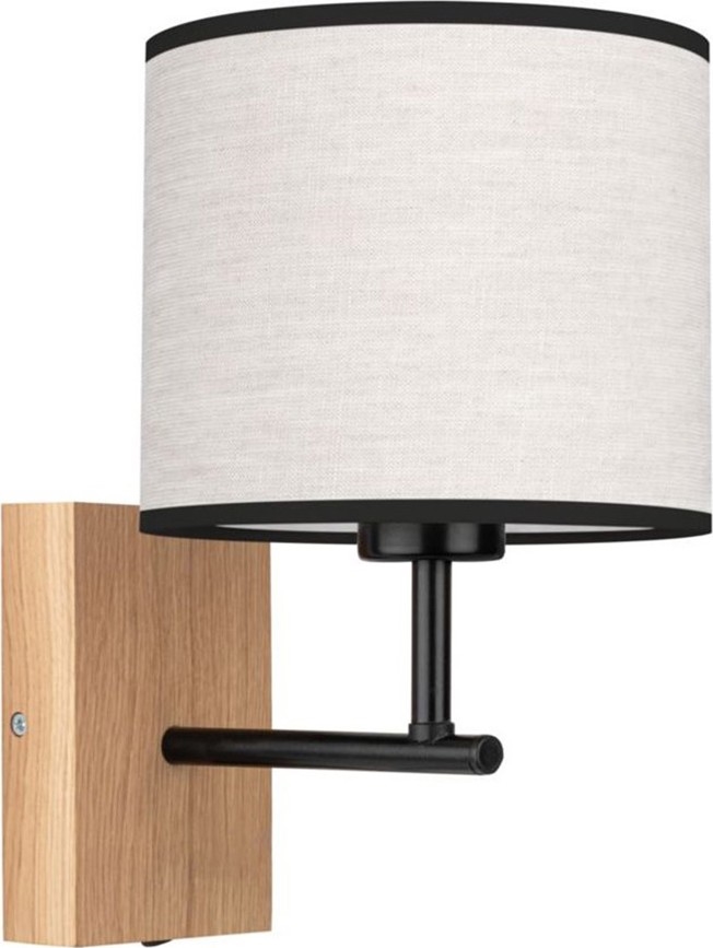 Sienas lampa BOHO 1xE27/25W/230V ozols