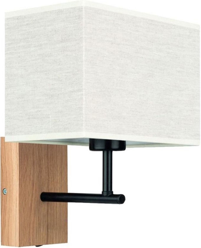 Sienas lampa BOHO 1xE27/25W/230V ozols