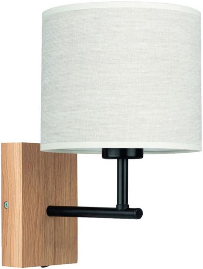 Sienas lampa BOHO 1xE27/25W/230V ozols
