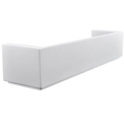 Sienas lampa BRICK 2xE14/12W/230V ģipsis/balta