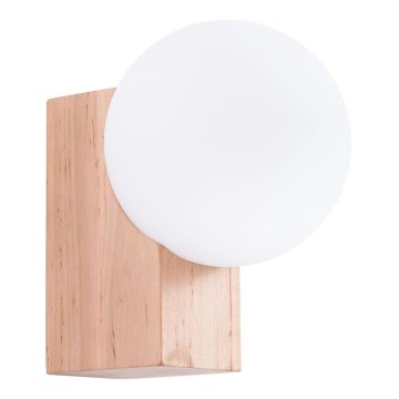 Sienas lampa BULBO 1xG9/8W/230V dižskābardis/balta