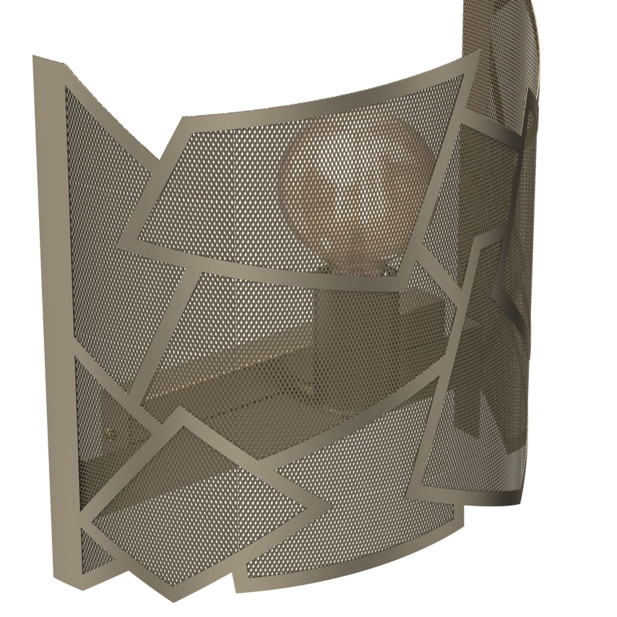 Sienas lampa CAMO 1xE27/15W/230V zelta