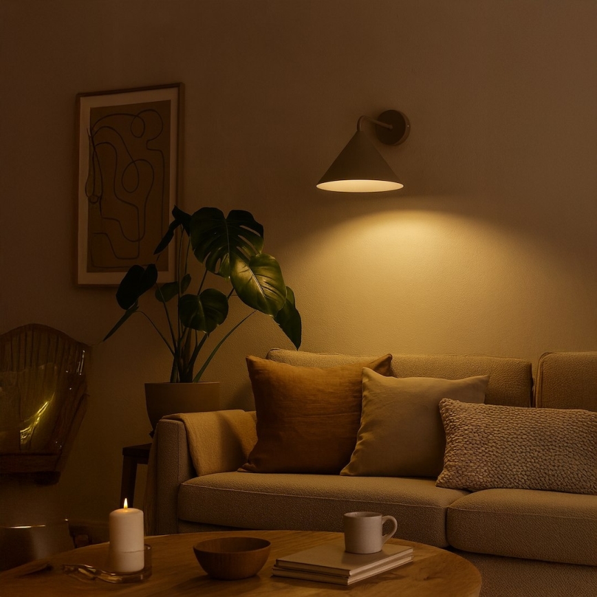 Sienas lampa CAPITAL 1xGX53/15W/230V pelēkbrūna