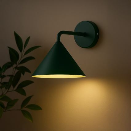 Sienas lampa CAPITAL 1xGX53/15W/230V zaļa