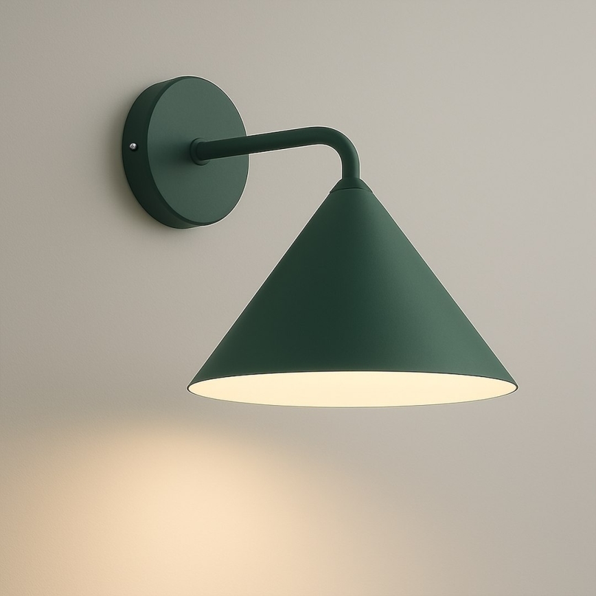 Sienas lampa CAPITAL 1xGX53/15W/230V zaļa