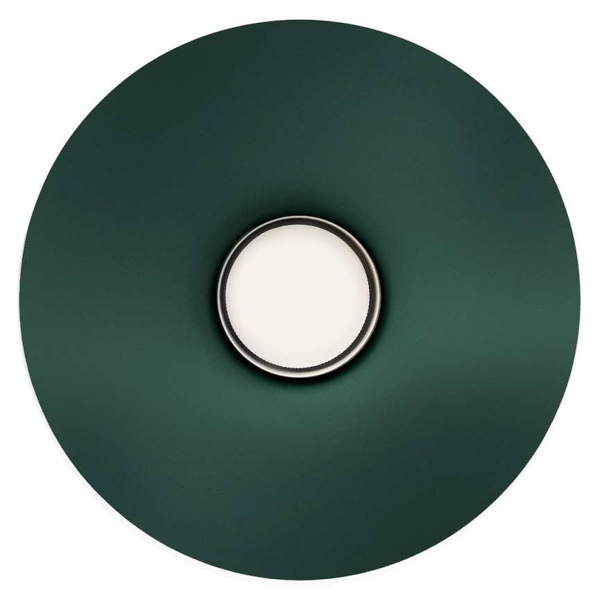 Sienas lampa CAPITAL 1xGX53/15W/230V zaļa