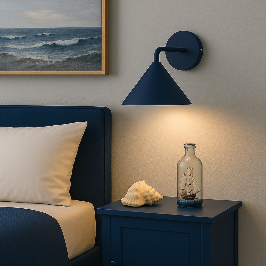 Sienas lampa CAPITAL 1xGX53/15W/230V zila