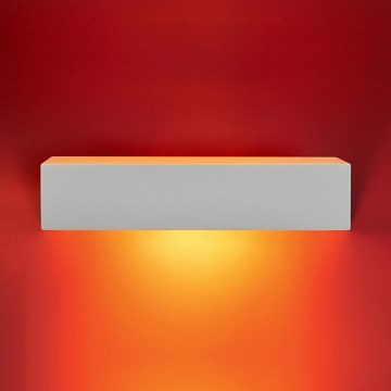 Sienas lampa CEGIELKA 1xE14/12W/230V ģipsis/balta