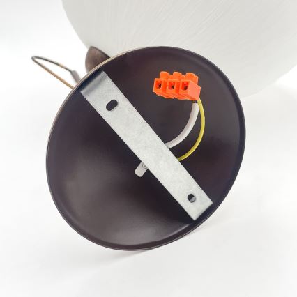 Sienas lampa COBRA 1xE27/60W/230V bronza/patīna