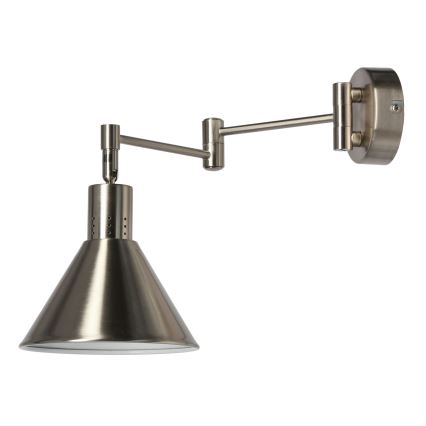 Sienas lampa COPENHAGEN 1xE14/40W/230V matēts hroms