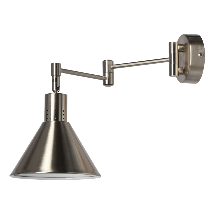 Sienas lampa COPENHAGEN 1xE14/40W/230V matēts hroms