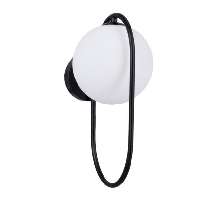 Sienas lampa CORDEL 1xG9/28W/230V melna
