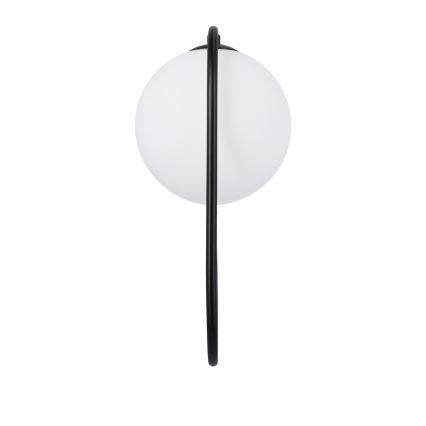 Sienas lampa CORDEL 1xG9/28W/230V melna