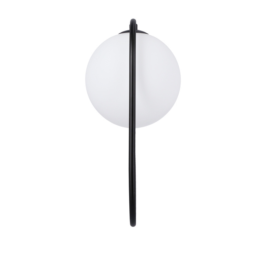 Sienas lampa CORDEL 1xG9/28W/230V melna