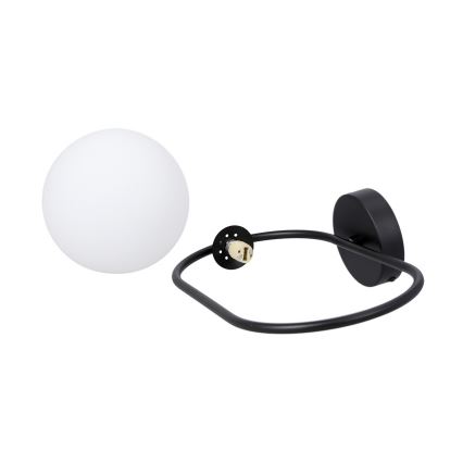 Sienas lampa CORDEL 1xG9/28W/230V melna