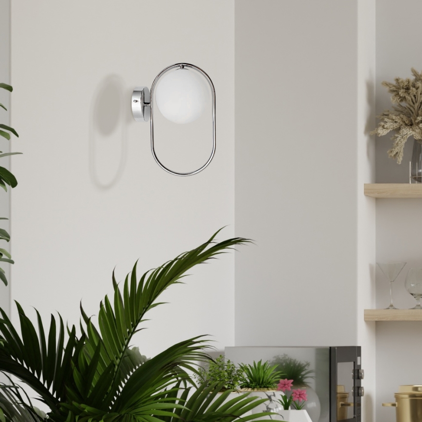 Sienas lampa CORDEL 1xG9/28W/230V spīdīgi hromēts
