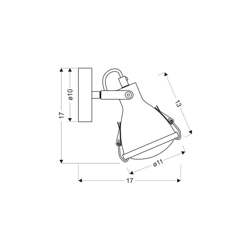 Sienas lampa CRODO 1xE14/40W/230V