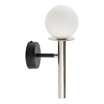 Sienas lampa DAISY 1xG9/12W/230V spīdīgi hromēts/melna/balta