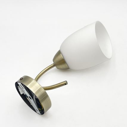 Sienas lampa DONNA 1xE27/60W/230V patina