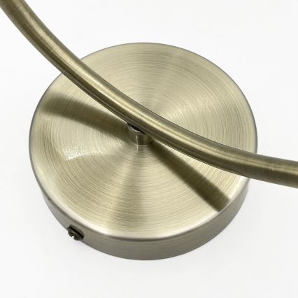 Sienas lampa DONNA 1xE27/60W/230V patina