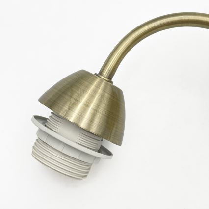 Sienas lampa DONNA 1xE27/60W/230V patina