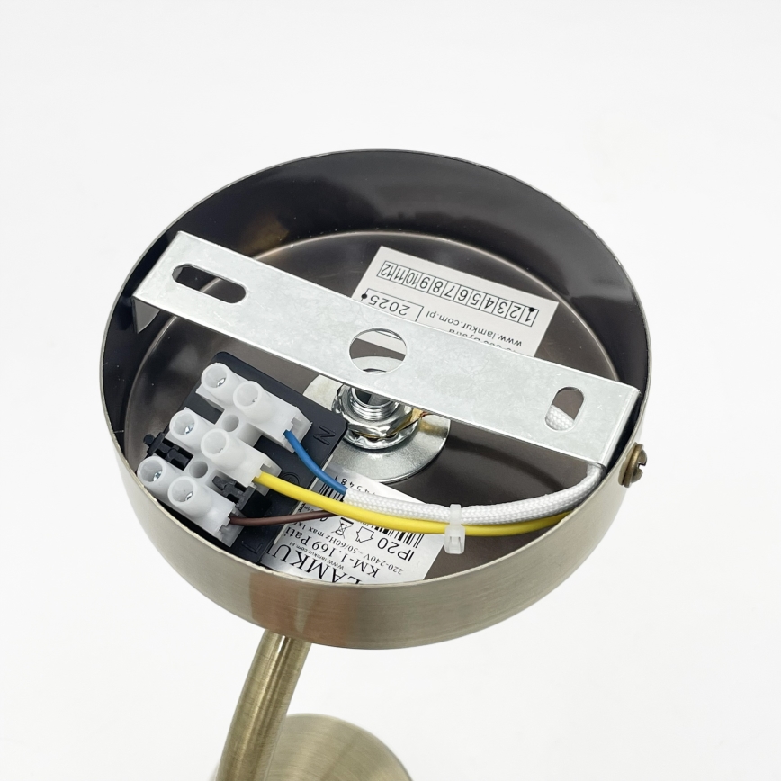 Sienas lampa DONNA 1xE27/60W/230V patina