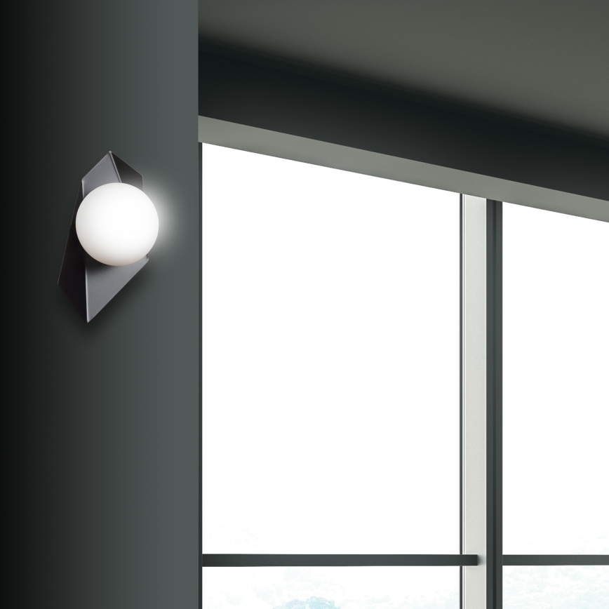 Sienas lampa DRIFTON 1xE14/10W/230V melna