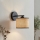 Sienas lampa ECO 1xE27/15W/230V bēša/ratāns