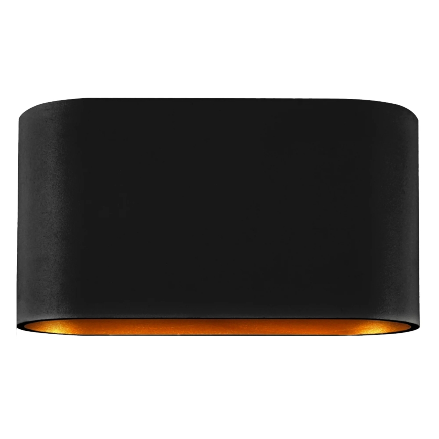 Sienas lampa ELISSA 1xG9/10W/230V melna