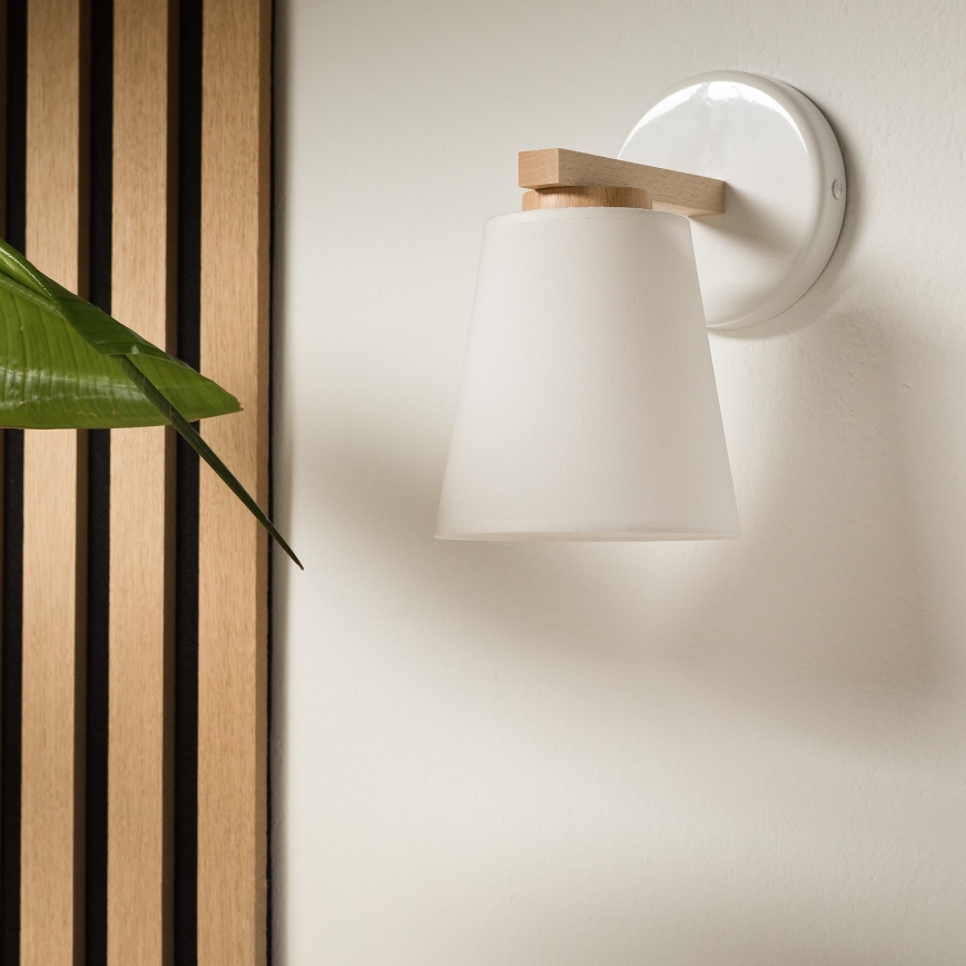 Sienas lampa ELLIE 1xE27/60W/230V dižskābardis