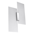 Sienas lampa FABIANO 2xE27/60W/230V balta/spīdīgi hromēts
