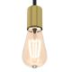 Sienas lampa FLAME 2xE27/60W/230V melna/zelta