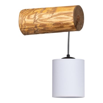 Sienas lampa FORESTA 1xE27/25W/230V priede