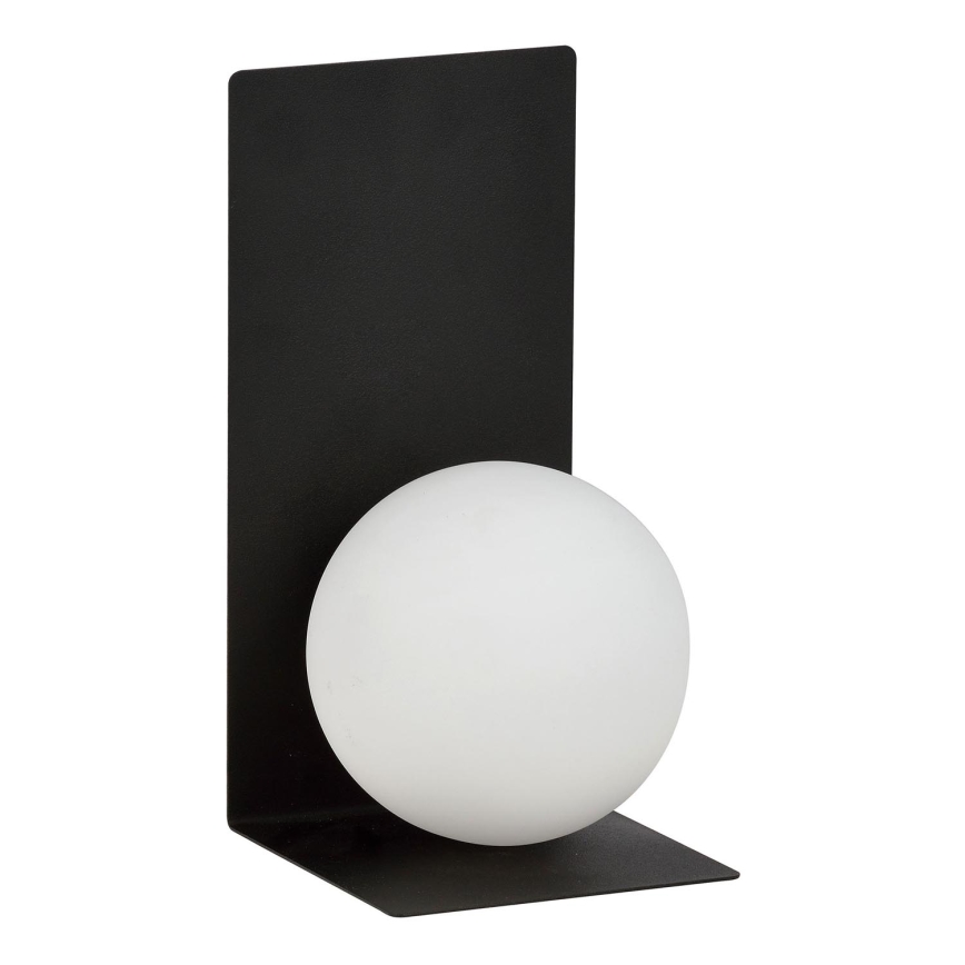 Sienas lampa FORM 1xE14/10W/230V melna