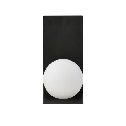 Sienas lampa FORM 1xE14/10W/230V melna