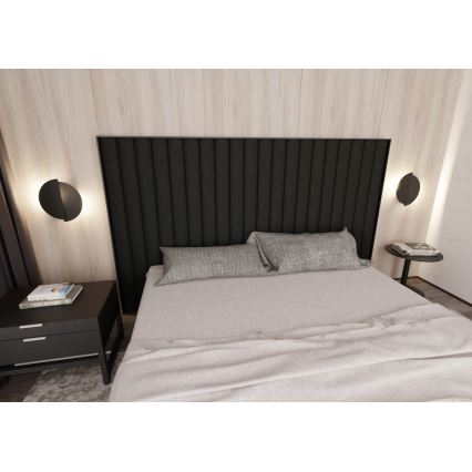 Sienas lampa FORM 1xG9/8W/230V melna