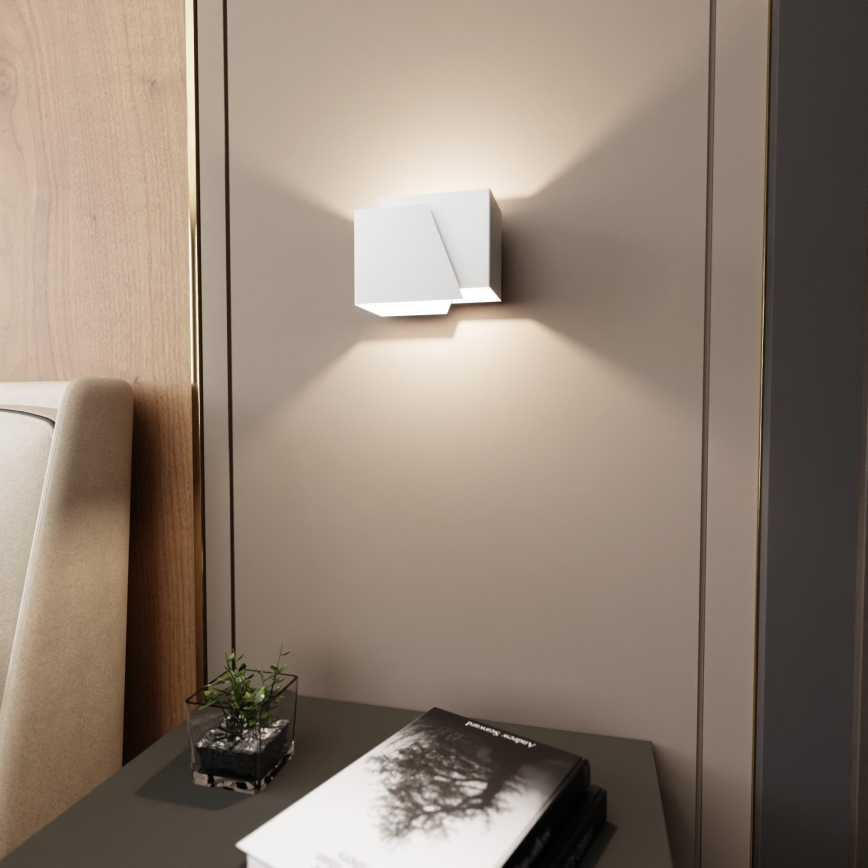 Sienas lampa FROST 1xG9/8W/230V balta