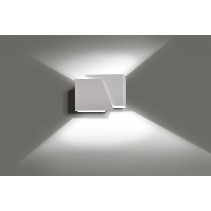 Sienas lampa FROST 1xG9/8W/230V balta